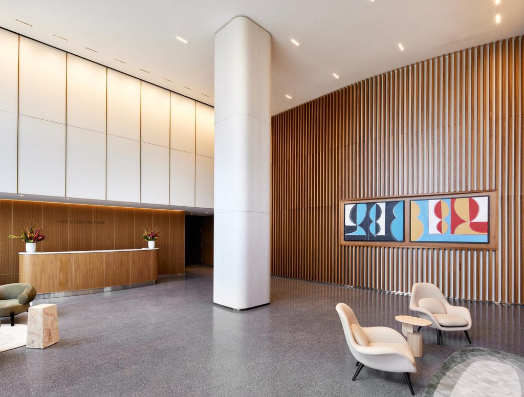 lobby with concierge services